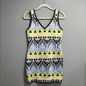 Aztec Print Tank Dress